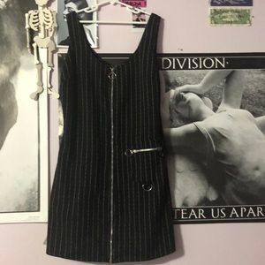 VERY RARE Vintage Dog Pile Gurl zip dress